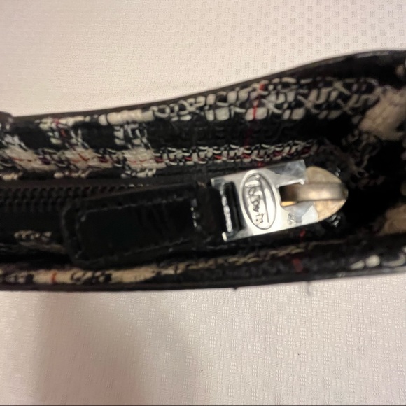 Talbots tartan wool tweed hobo - Picture 13 of 13